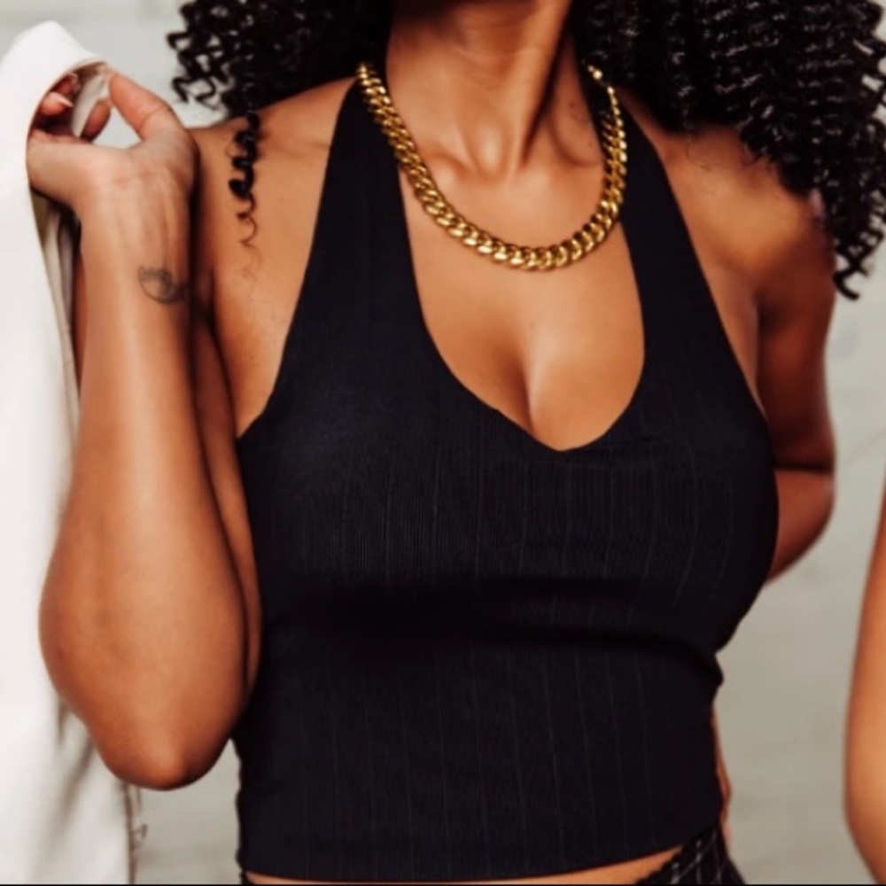 Black Tank Top Large